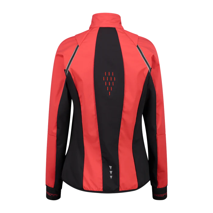 Chaqueta Mujer Hybrid con Mangas Desmontables Campagnolo Corallo