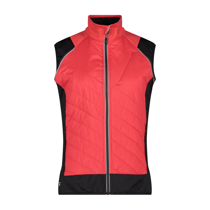 Chaqueta Mujer Hybrid con Mangas Desmontables Campagnolo Corallo