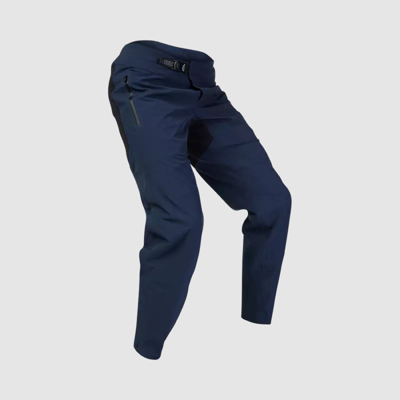 Pantalon Bicicleta Defend Impermeable 3L Azul Marino Fox - Rideshop
