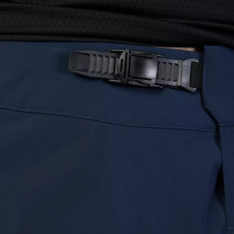 Pantalon Bicicleta Defend Impermeable 3L Azul Marino Fox - Rideshop