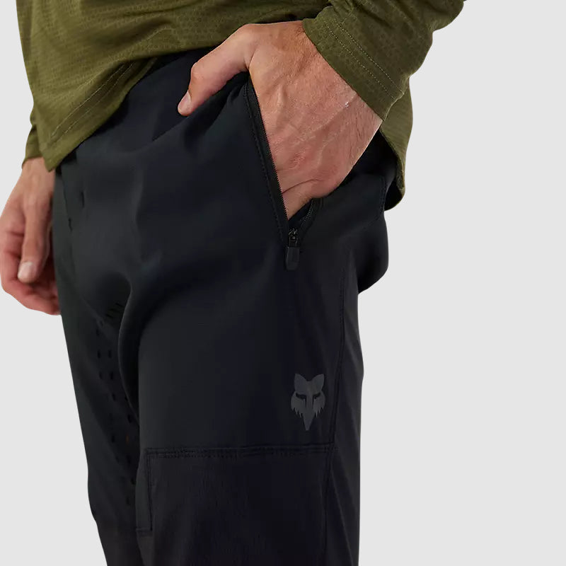 Pantalon Bicicleta Defend Negro Fox - Rideshop