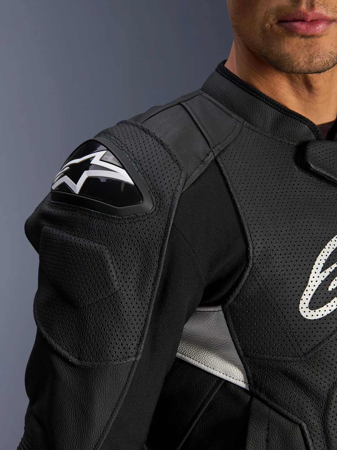 Chaqueta De Cuero Alpinestars Dusk Airflow