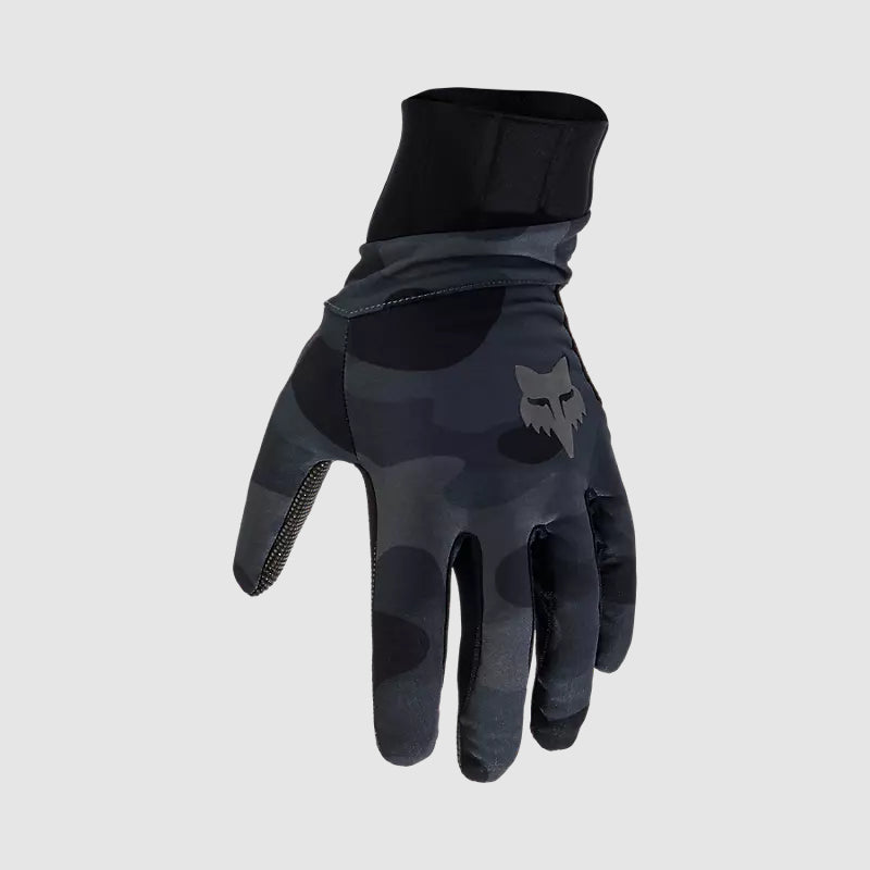 Guantes Bicicleta Defend Pro Fire Camo Negro Fox - Rideshop