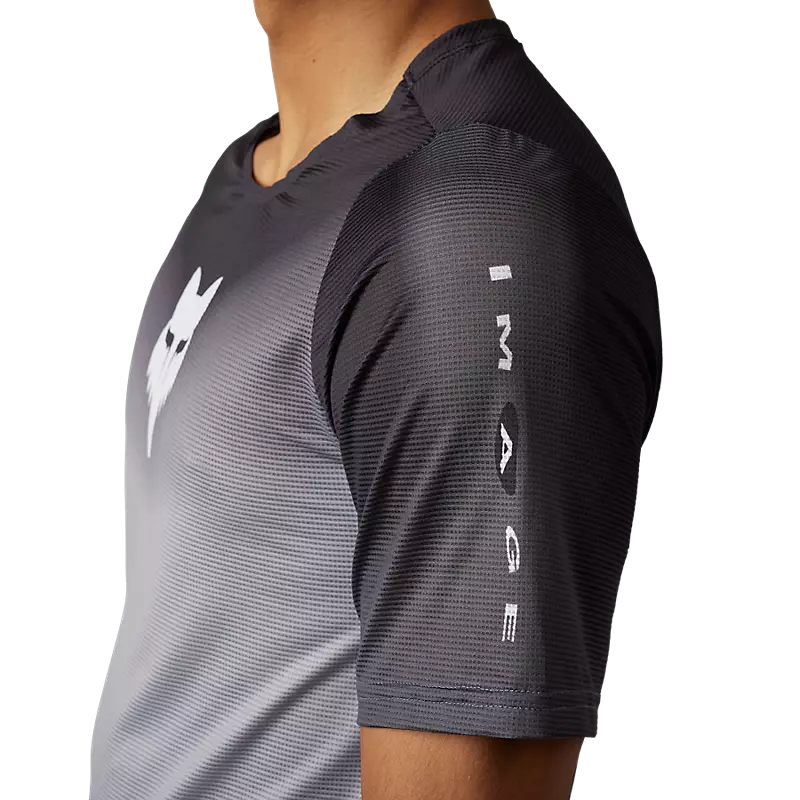 FOX Polera Bicicleta Flexair Novah Negro/Gris - Rideshop