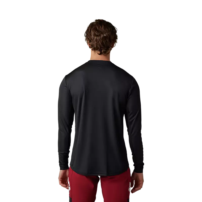 FOX Polera Bicicleta Ranger Dayto Manga Larga Negro - Rideshop