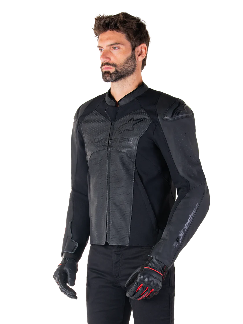 Chaqueta Moto Alpinestars Faster V3 Airflow Cuero