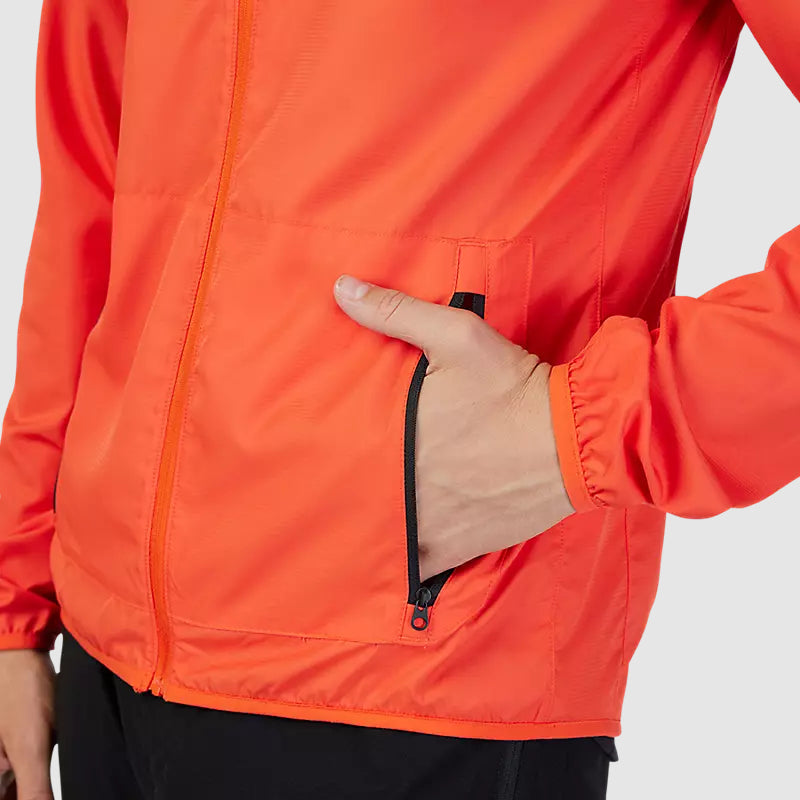 Chaqueta Cortavientos Bicicleta Ranger Naranjo Fox - Rideshop
