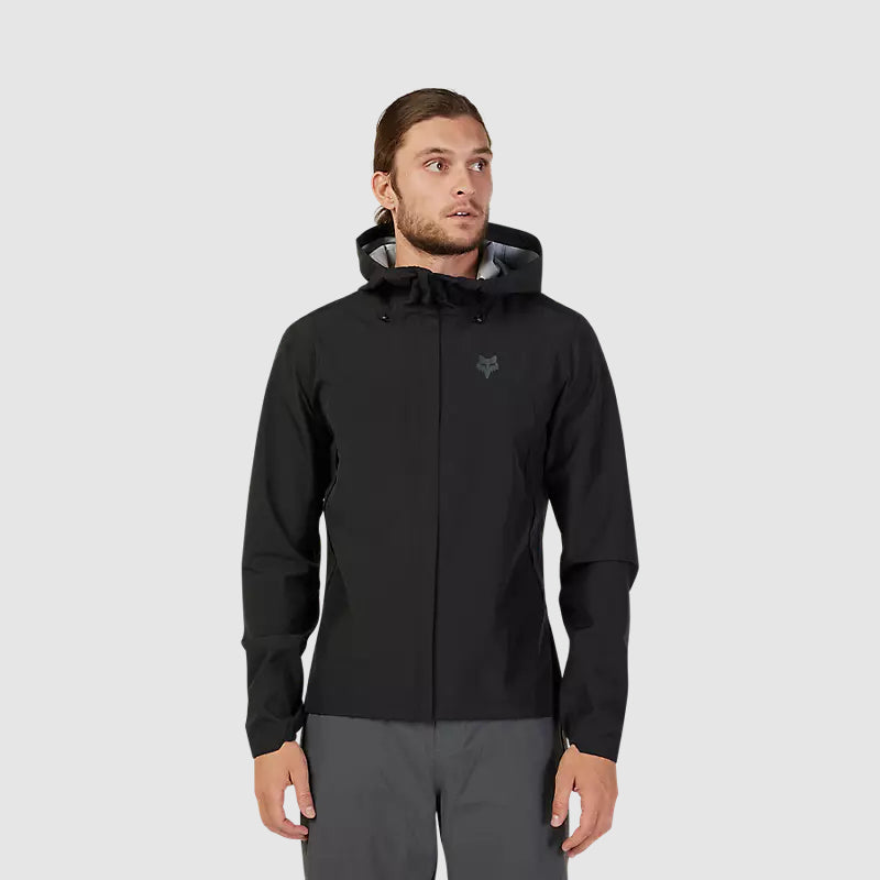 Chaqueta Bicicleta Impermeable Ranger Negro Fox - Rideshop