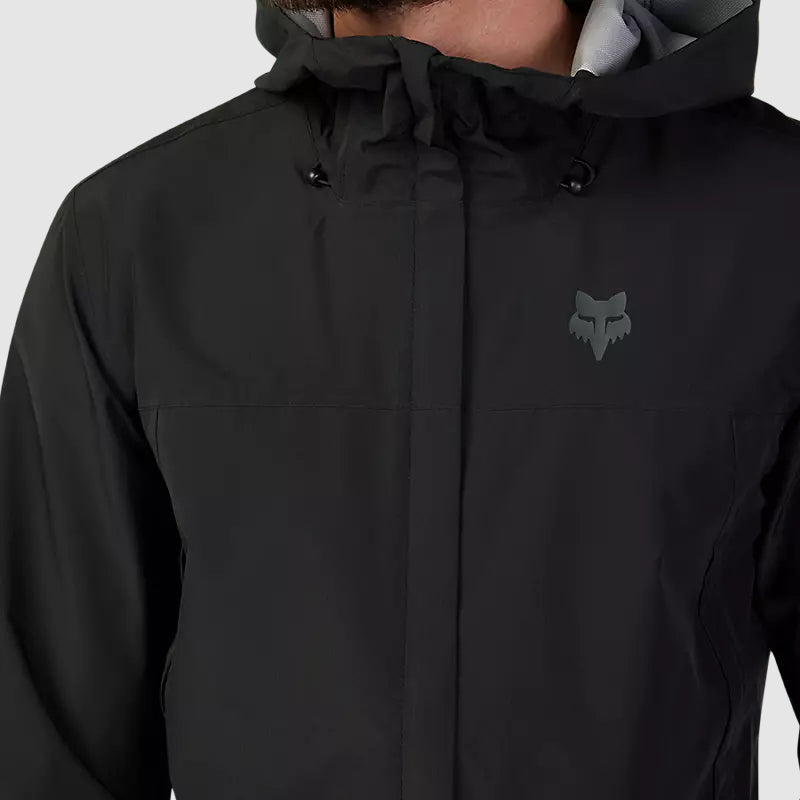 Chaqueta Bicicleta Impermeable Ranger Negro Fox - Rideshop