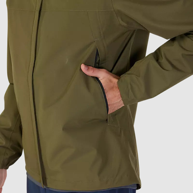 Chaqueta Bicicleta Impermeable Ranger Verde Oliva Fox - Rideshop