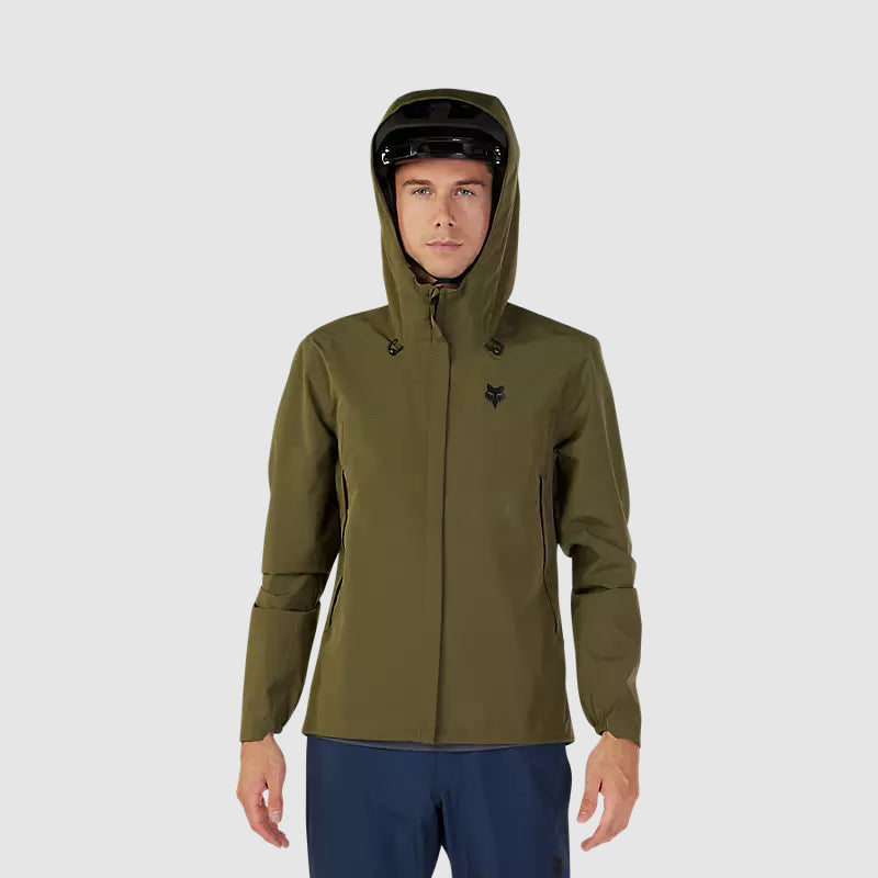 Chaqueta Bicicleta Impermeable Ranger Verde Oliva Fox - Rideshop