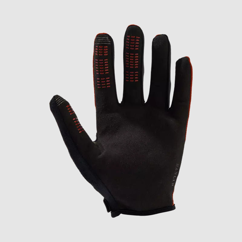 Guantes Bicicleta Ranger Terracota Fox - Rideshop