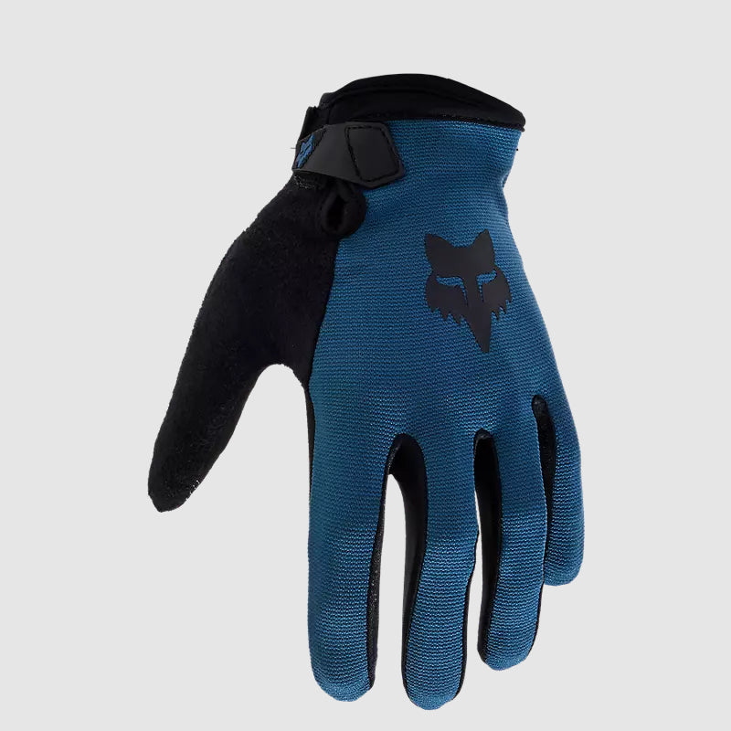 Guantes Bicicleta Ranger Azul Oscuro Fox - Rideshop