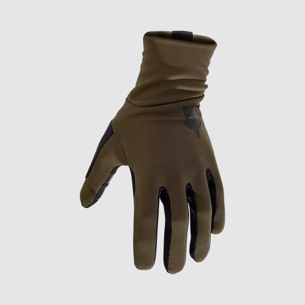 Guantes Bicicleta Ranger Fire Verde Oliva Fox - Rideshop