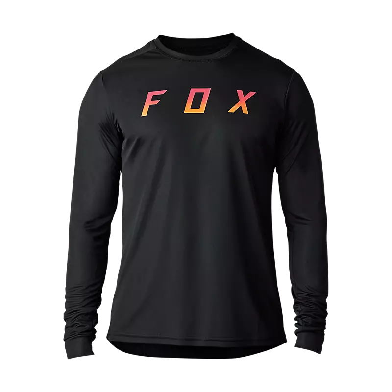 FOX Polera Bicicleta Ranger Dose Manga Larga Negro - Rideshop