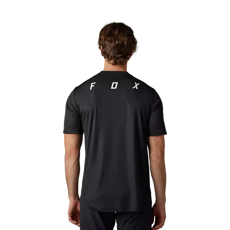 FOX Polera Bicicleta Ranger Keel Negro/Rojo - Rideshop