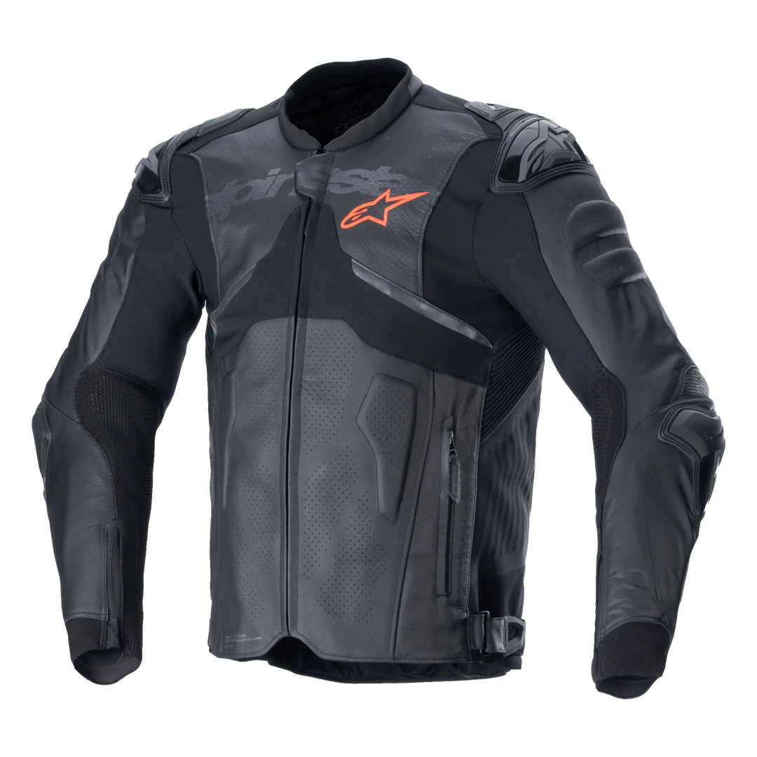 Chaqueta de Cuero Alpinestars Atem V5 Negro