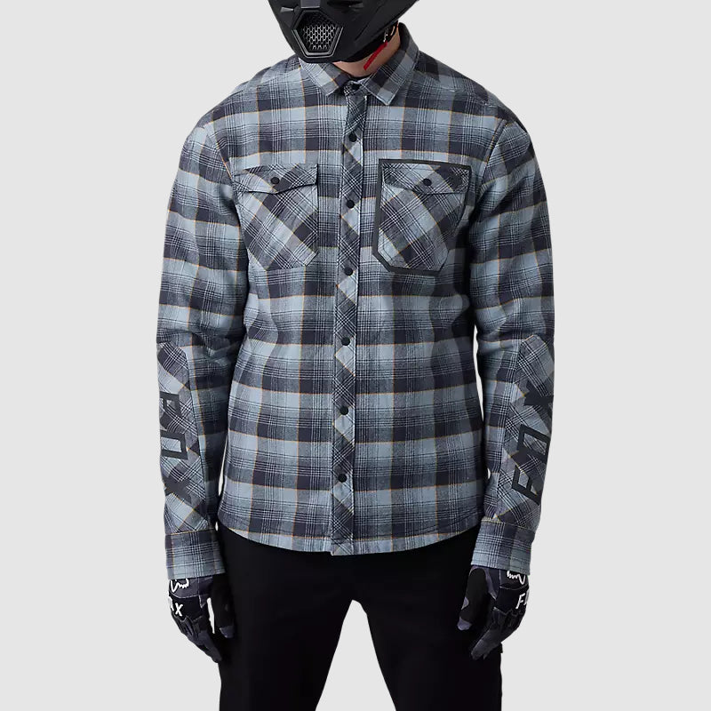 Camisa Lifestyle Defend Drive Windbloc® Gris Fox - Rideshop