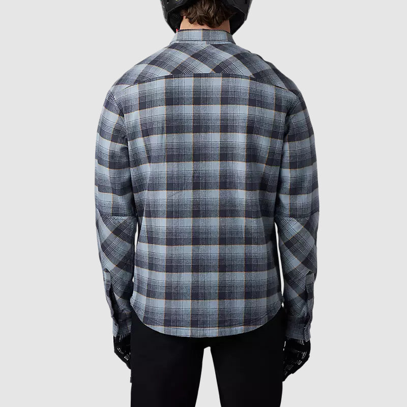 Camisa Lifestyle Defend Drive Windbloc® Gris Fox - Rideshop