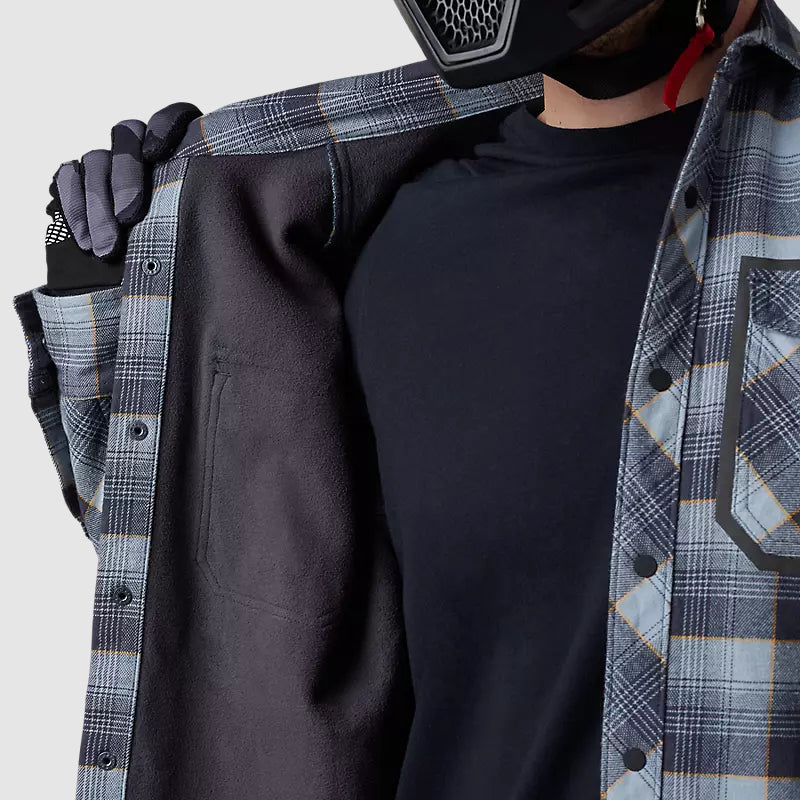 Camisa Lifestyle Defend Drive Windbloc® Gris Fox - Rideshop