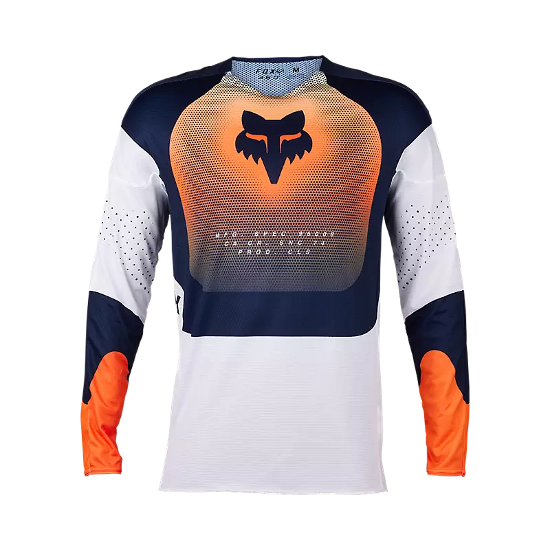 FOX Polera Moto 360 Revise Azul Marino/Naranjo - Rideshop