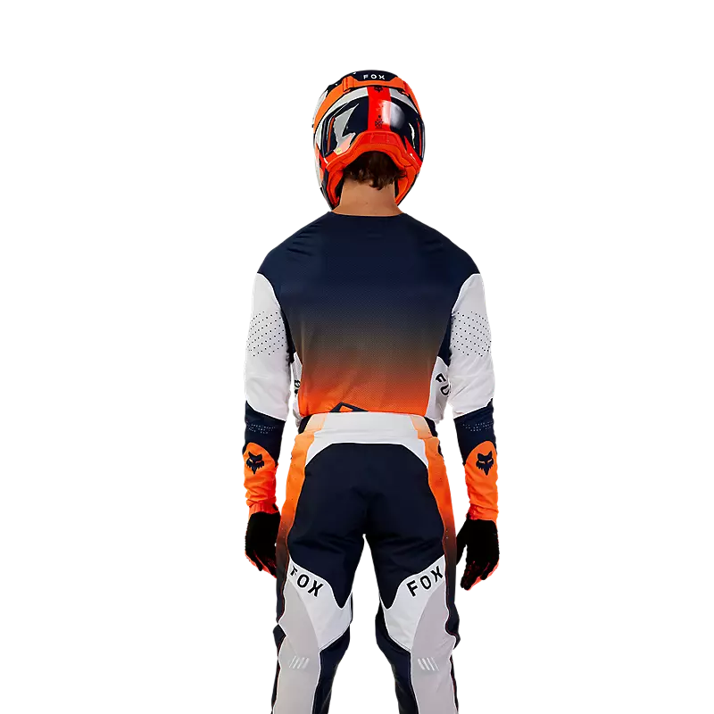 FOX Polera Moto 360 Revise Azul Marino/Naranjo - Rideshop