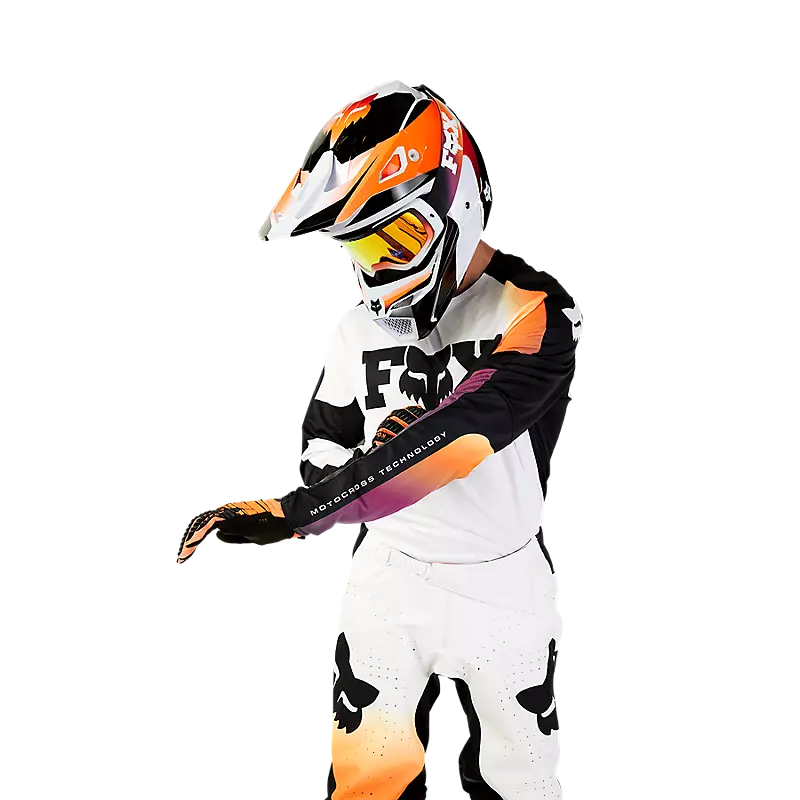 FOX Polera Moto 360 Streak Blanco - Rideshop