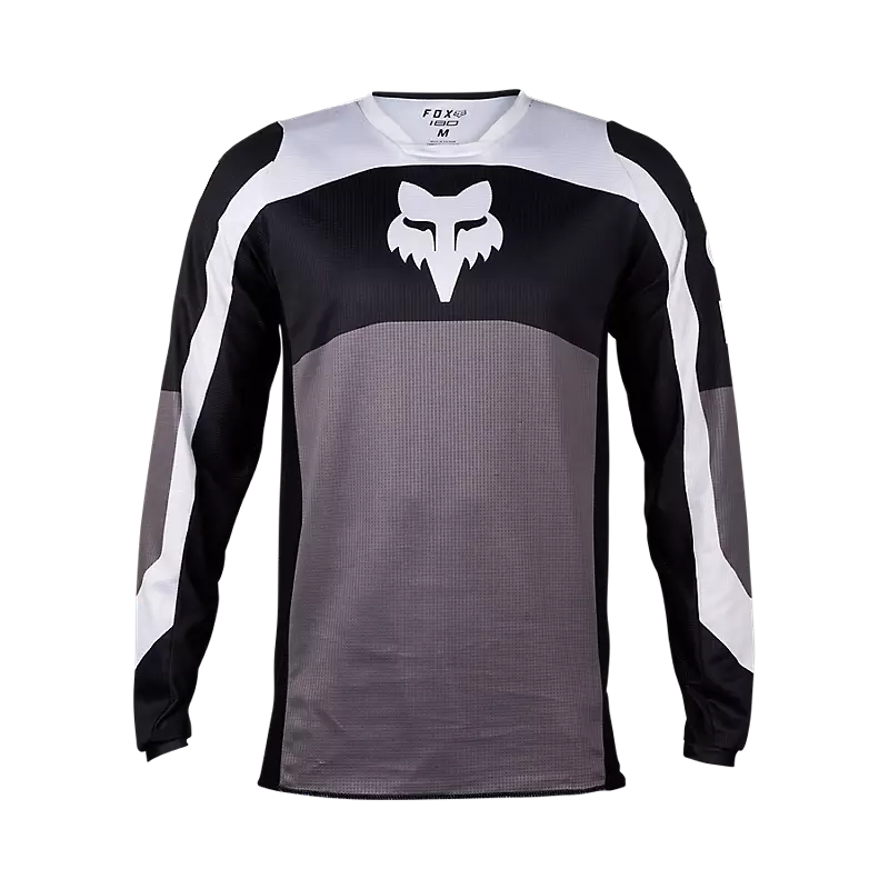 FOX Polera Moto 180 Nitro Negro/Gris Claro - Rideshop