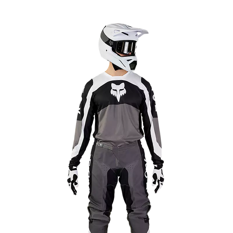 FOX Polera Moto 180 Nitro Negro/Gris Claro - Rideshop
