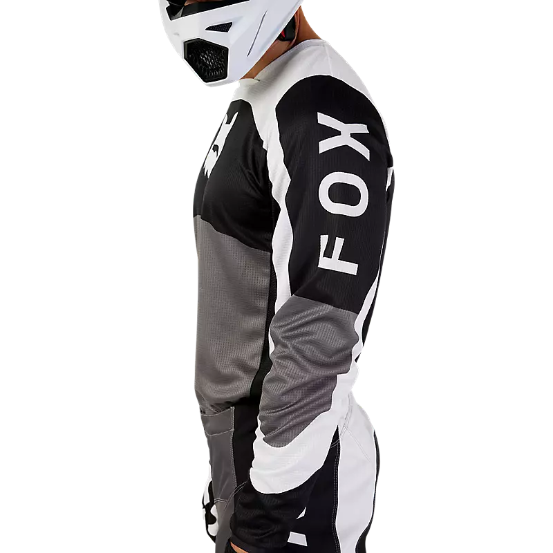 FOX Polera Moto 180 Nitro Negro/Gris Claro - Rideshop