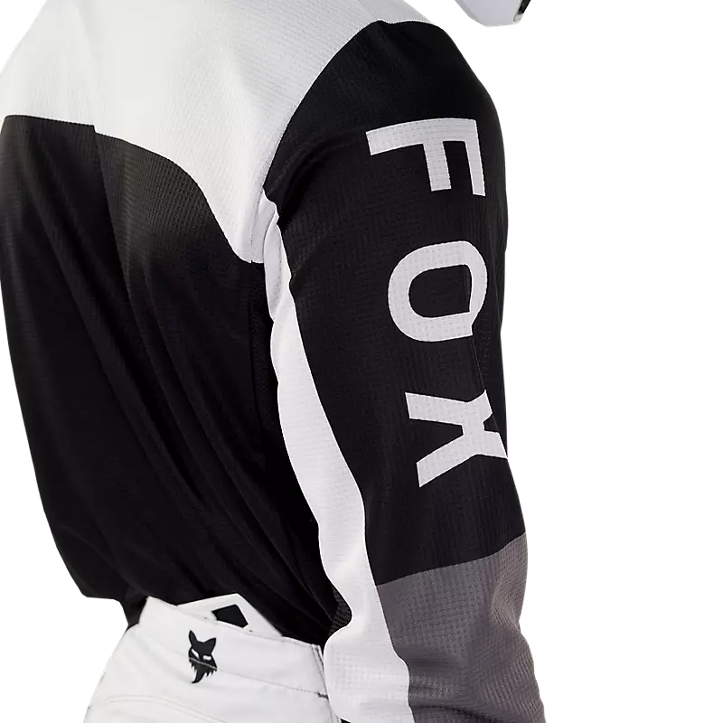 FOX Polera Moto 180 Nitro Negro/Gris Claro - Rideshop