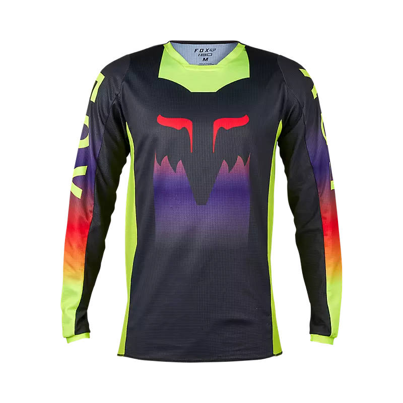 FOX Polera Moto 180 Flora Gris Oscuro - Rideshop