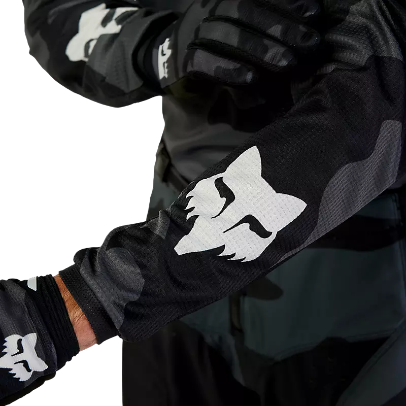 FOX Polera Moto 180 Bnkr Camo Negro - Rideshop