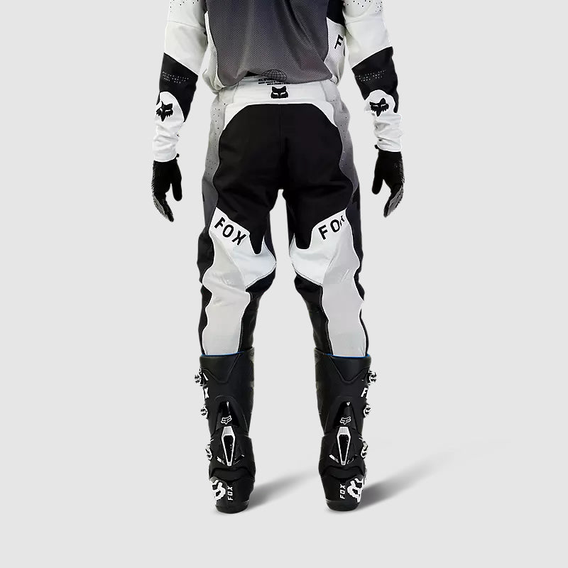 Pantalon Moto 360 Revise Negro/Blanco Fox