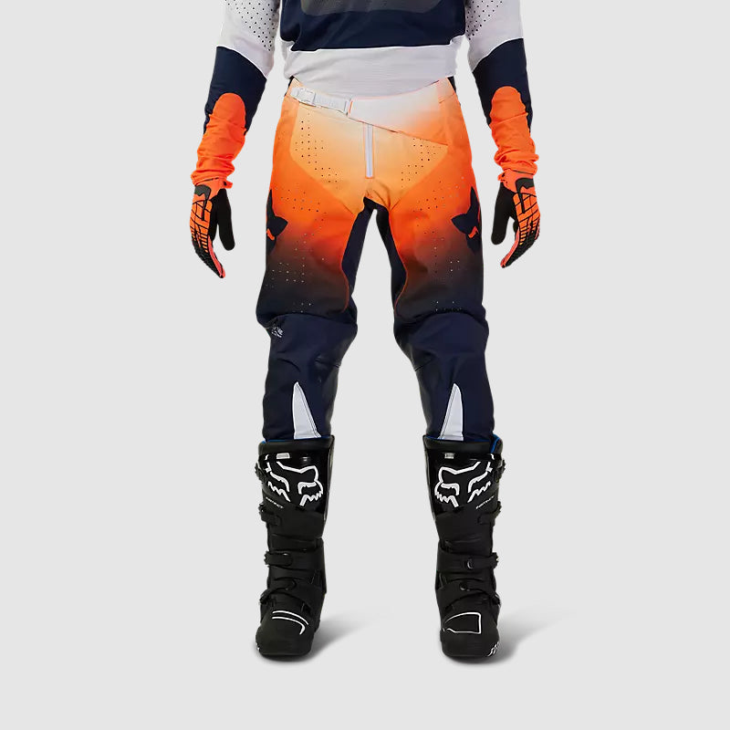 Pantalon Moto 360 Revise Azul Marino/Naranjo Fox - Rideshop