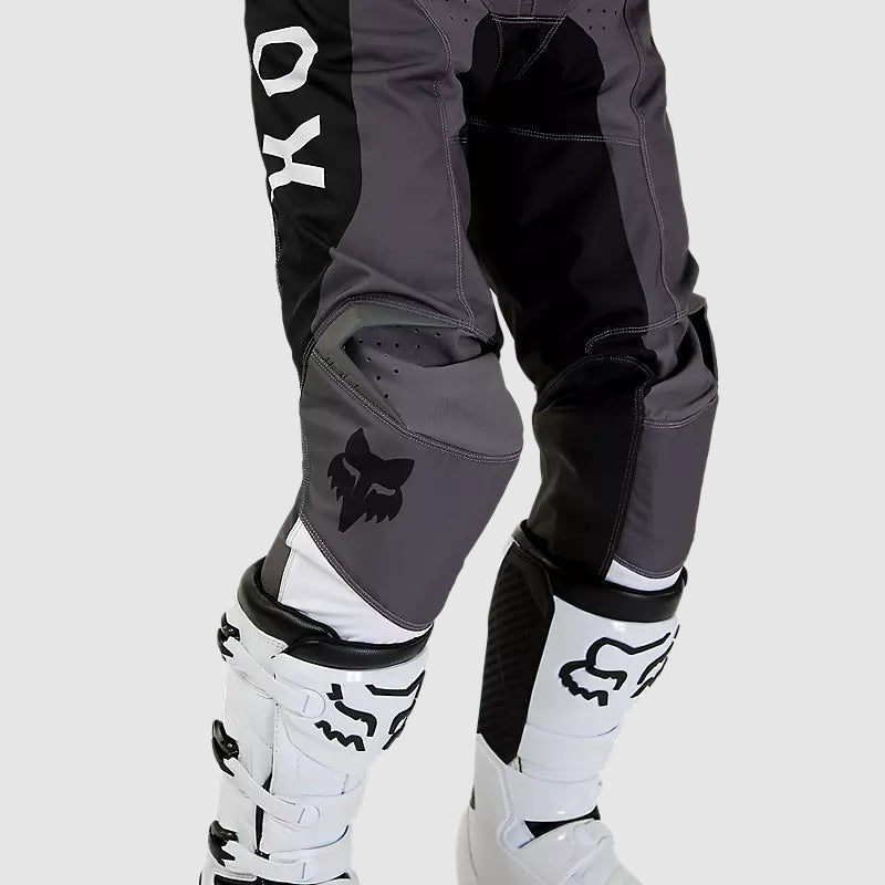 Pantalon Moto 180 Nitro Gris Claro Fox - Rideshop
