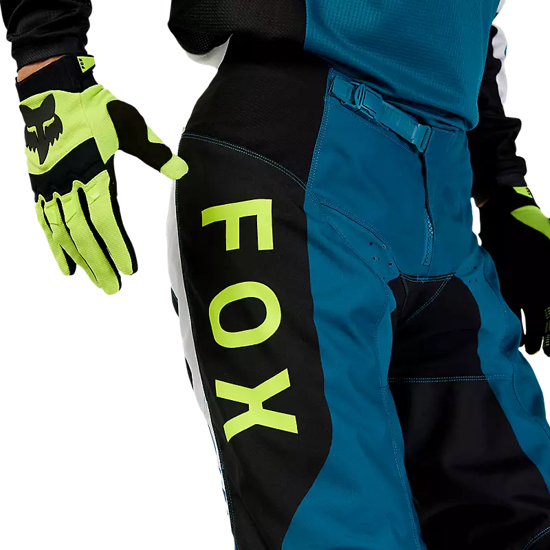 FOX Pantalon Moto 180 Nitro Azul Petroleo - Rideshop