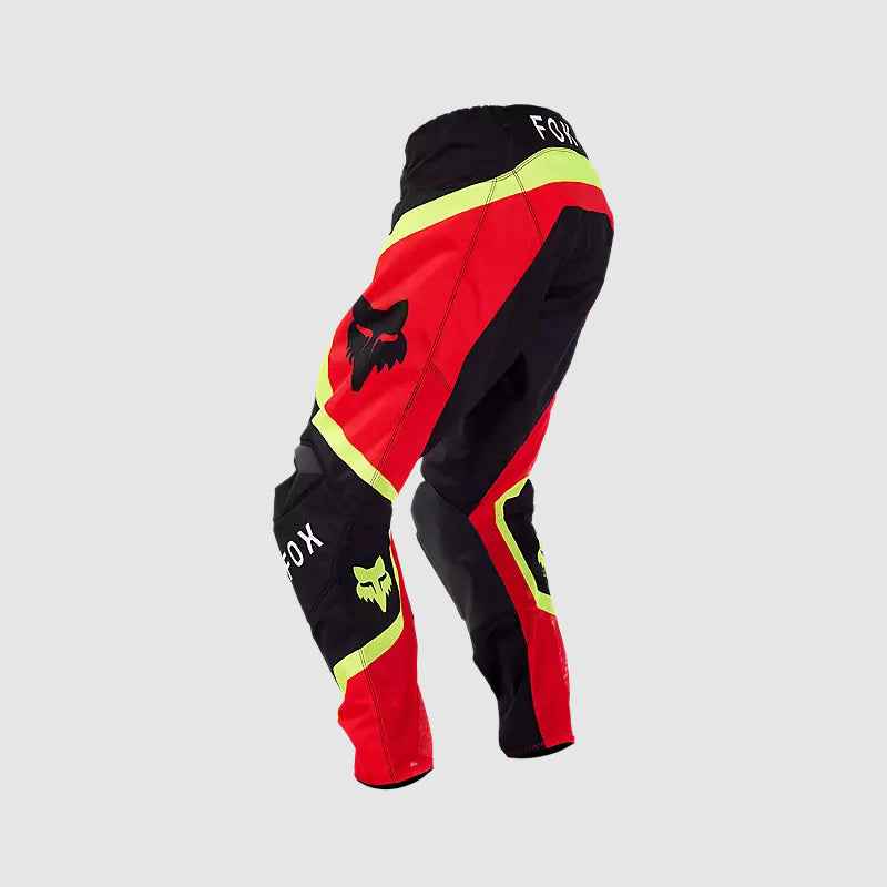 Pantalon Moto 180 Ballast Rojo/Amarillo Fox - Rideshop