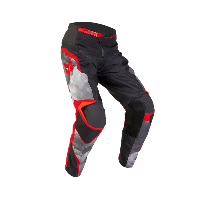 FOX Pantalon Moto 180 Atlas Gris/Rojo - Rideshop