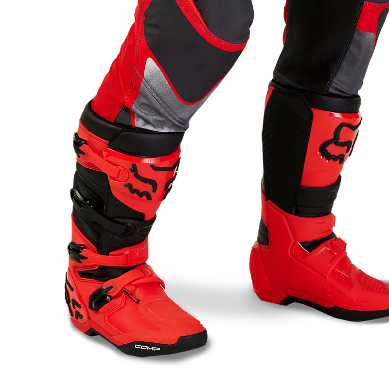 FOX Pantalon Moto 180 Atlas Gris/Rojo - Rideshop
