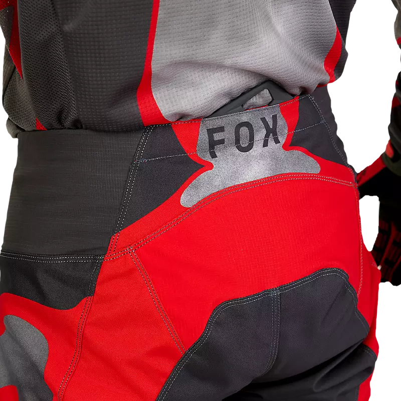 FOX Pantalon Moto 180 Atlas Gris/Rojo - Rideshop