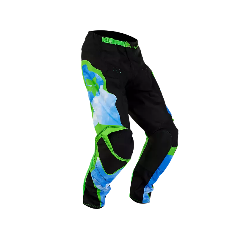 FOX Pantalon Moto 180 Atlas Celeste/Verde - Rideshop