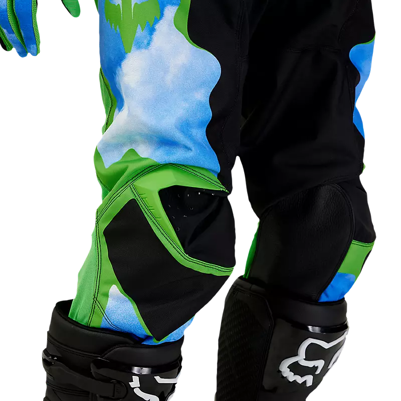 FOX Pantalon Moto 180 Atlas Celeste/Verde - Rideshop