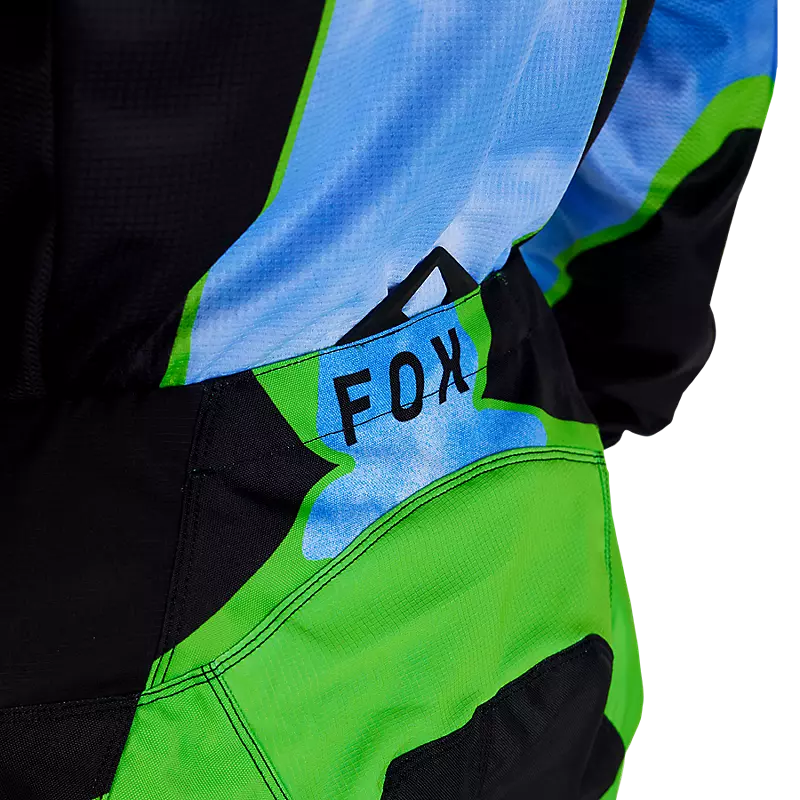 FOX Pantalon Moto 180 Atlas Celeste/Verde - Rideshop