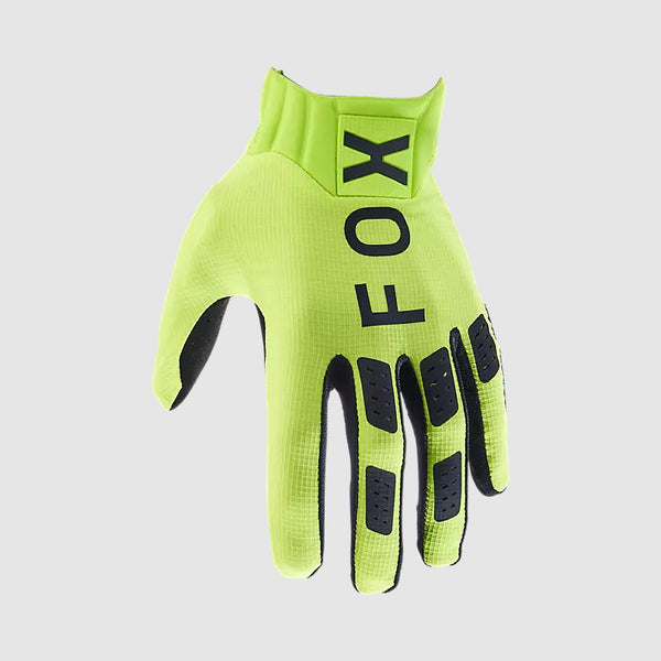 Guantes Moto Flexair Amarillo/Negro Fox - Rideshop