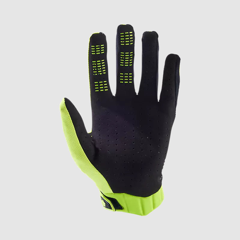 Guantes Moto Flexair Amarillo/Negro Fox - Rideshop