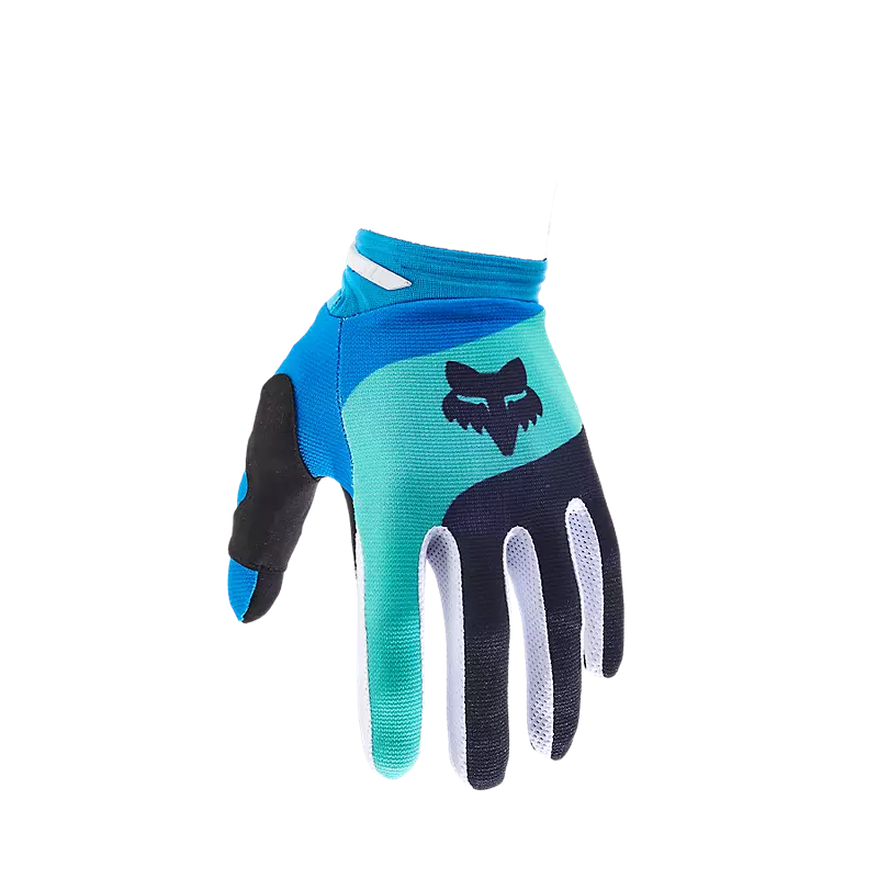 FOX Guantes Moto 180 Ballast Negro/Azul - Rideshop