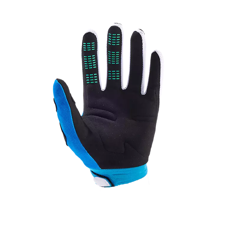 FOX Guantes Moto 180 Ballast Negro/Azul - Rideshop