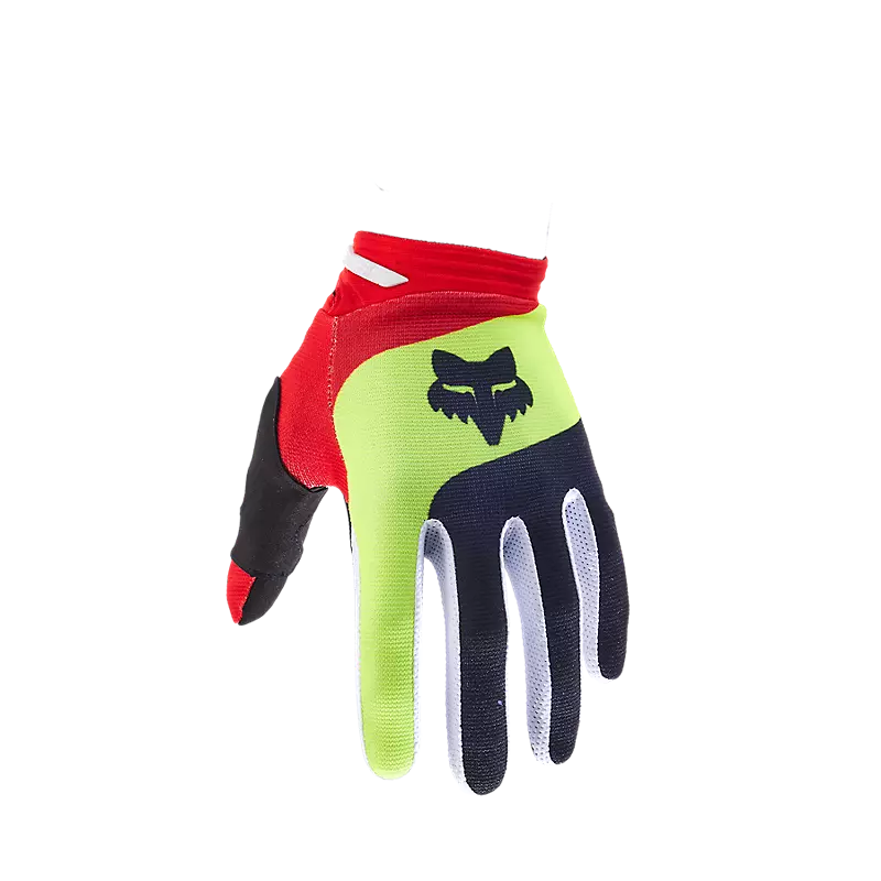FOX Guantes Moto 180 Ballast Negro/Amarillo - Rideshop