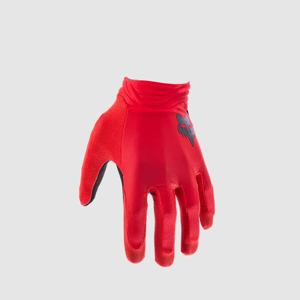 Guantes Moto Airline Rojo Fluor Fox - Rideshop